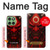 S4099 Mystic Red Demon Illustration Case For Motorola Edge 60