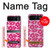 S4097 Pink Floral Seamless Pattern Design Case For Motorola Razr 40