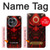 S4099 Mystic Red Demon Illustration Case For OnePlus 13R