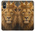 S4093 Royal Lion Portrait Artwork Case For Sony Xperia 10 VI