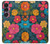 S4105 Vibrant Colorful Floral Pattern Case For Sony Xperia 1 VII
