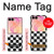 S1611 Black and White Check Chess Board Case For Samsung Galaxy Z Flip 8
