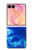 S1869 Tie Dye Blue Case For Samsung Galaxy Z Flip 8