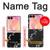 S2544 Japanese Kimono Style Black Flower Pattern Case For Samsung Galaxy Z Flip 8