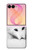 S2569 White Arctic Fox Case For Samsung Galaxy Z Flip 8