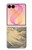 S2680 Japan Art Obi With Stylized Waves Case For Samsung Galaxy Z Flip 8