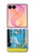 S2837 The High Priestess Vintage Tarot Card Case For Samsung Galaxy Z Flip 8