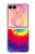 S2884 Tie Dye Swirl Color Case For Samsung Galaxy Z Flip 8