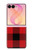 S2931 Red Buffalo Check Pattern Case For Samsung Galaxy Z Flip 8