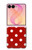 S2951 Red Polka Dots Case For Samsung Galaxy Z Flip 8