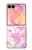 S3036 Pink Sweet Flower Flora Case For Samsung Galaxy Z Flip 8
