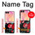 S3112 Rose Floral Pattern Black Case For Samsung Galaxy Z Flip 8