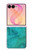 S3147 Aqua Marble Stone Case For Samsung Galaxy Z Flip 8