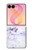 S3215 Seamless Pink Marble Case For Samsung Galaxy Z Flip 8