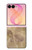 S3240 Yellow Marble Stone Case For Samsung Galaxy Z Flip 8