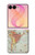 S3418 Vintage World Map Case For Samsung Galaxy Z Flip 8