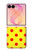 S3526 Red Spot Polka Dot Case For Samsung Galaxy Z Flip 8