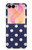 S3533 Blue Polka Dot Case For Samsung Galaxy Z Flip 8