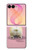 S3923 Cat Bottom Rainbow Tail Case For Samsung Galaxy Z Flip 8