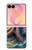 S4003 Oil Color Painting Giant Octopus Case For Samsung Galaxy Z Flip 8