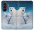 S0285 Polar Bear Family Arctic Case For Samsung Galaxy Z Fold 8 Ultra