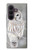 S1566 Snowy Owl White Owl Case For Samsung Galaxy Z Fold 8 Ultra