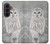 S1566 Snowy Owl White Owl Case For Samsung Galaxy Z Fold 8 Ultra