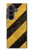 S2231 Yellow and Black Line Hazard Striped Case For Samsung Galaxy Z Fold 8 Ultra