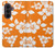 S2245 Hawaiian Hibiscus Orange Pattern Case For Samsung Galaxy Z Fold 8 Ultra
