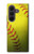 S3031 Yellow Softball Ball Case For Samsung Galaxy Z Fold 8 Ultra