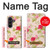 S3037 Pretty Rose Cottage Flora Case For Samsung Galaxy Z Fold 8 Ultra