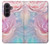 S3050 Vintage Pastel Flowers Case For Samsung Galaxy Z Fold 8 Ultra