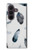 S3085 Feather Paint Pattern Case For Samsung Galaxy Z Fold 8 Ultra