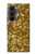 S3388 Gold Glitter Graphic Print Case For Samsung Galaxy Z Fold 8 Ultra