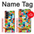 S3391 Abstract Art Mosaic Tiles Graphic Case For Samsung Galaxy Z Fold 8 Ultra