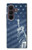 S3450 US Flag Liberty Statue Case For Samsung Galaxy Z Fold 8 Ultra