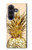 S3490 Gold Pineapple Case For Samsung Galaxy Z Fold 8 Ultra