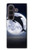 S3510 Dolphin Moon Night Case For Samsung Galaxy Z Fold 8 Ultra