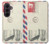 S3551 Vintage Airmail Envelope Art Case For Samsung Galaxy Z Fold 8 Ultra