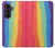 S3799 Cute Vertical Watercolor Rainbow Case For Samsung Galaxy Z Fold 8 Ultra