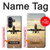 S3837 Airplane Take off Sunrise Case For Samsung Galaxy Z Fold 8 Ultra