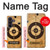 S3894 Paper Gun Shooting Target Case For Samsung Galaxy Z Fold 8 Ultra
