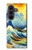 S4005 Oil Color Painting Great Waves Case For Samsung Galaxy Z Fold 8 Ultra