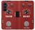 S4011 Red Guitar Analog Delay Graphic Case For Samsung Galaxy Z Fold 8 Ultra