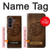 S4035 Native American Wood Carving Case For Samsung Galaxy Z Fold 8 Ultra