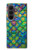 S4071 Colorful Mermaid Scale Case For Samsung Galaxy Z Fold 8 Ultra
