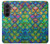 S4071 Colorful Mermaid Scale Case For Samsung Galaxy Z Fold 8 Ultra