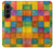 S4077 Water Color Painting Colorful Check Pattern Case For Samsung Galaxy Z Fold 8 Ultra