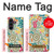 S4078 Abstract Colorful Doodle Pattern Case For Samsung Galaxy Z Fold 8 Ultra