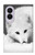 S2569 White Arctic Fox Case For Samsung Galaxy Z Fold 8